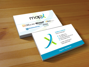 Card Design by Creations Box 2015 for MapX Systems | Design: #12374841
