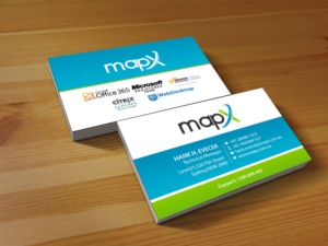 Card Design by Creations Box 2015 for MapX Systems | Design: #12374843