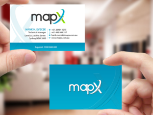 Card Design by Creations Box 2015 for MapX Systems | Design: #12374844