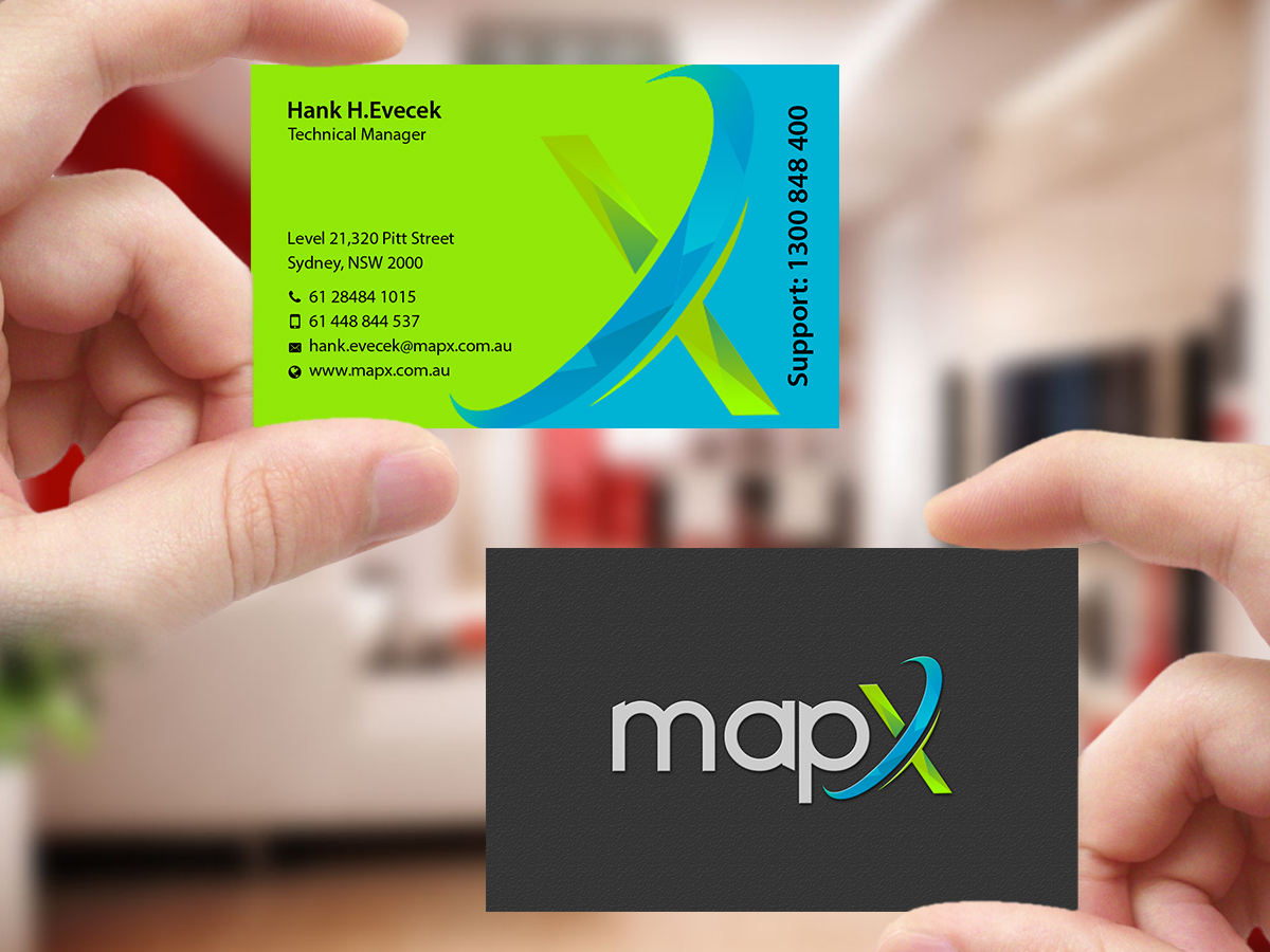 Card Design by Creations Box 2015 for MapX Systems | Design #12375895
