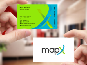 Card Design by Creations Box 2015 for MapX Systems | Design: #12375896