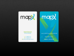 Card Design by Creations Box 2015 for MapX Systems | Design: #12376081