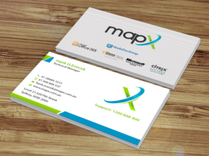 Card Design by Creations Box 2015 for MapX Systems | Design: #12376083