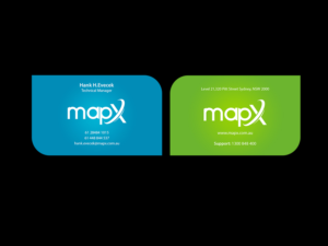 Card Design by Creations Box 2015 for MapX Systems | Design: #12376092