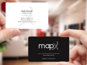 Card Design by Creations Box 2015 for MapX Systems | Design: #12376232