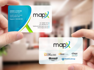 Card Design by Creations Box 2015 for MapX Systems | Design: #12396999