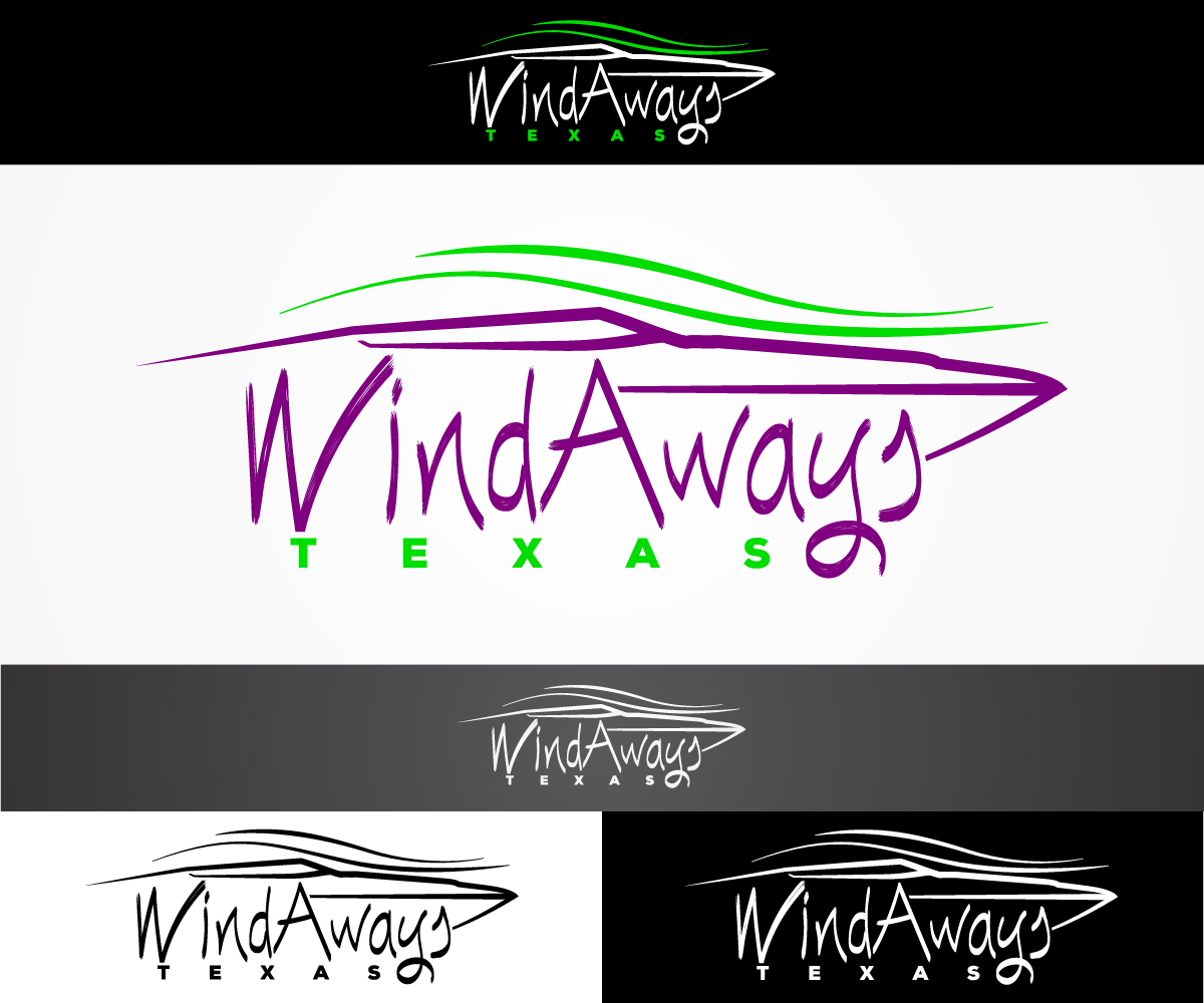 Logo Design by sangeloenriquez for WindAways Texas | Design #12430780