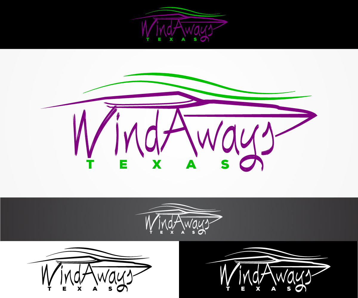 Logo Design by sangeloenriquez for WindAways Texas | Design #12438687