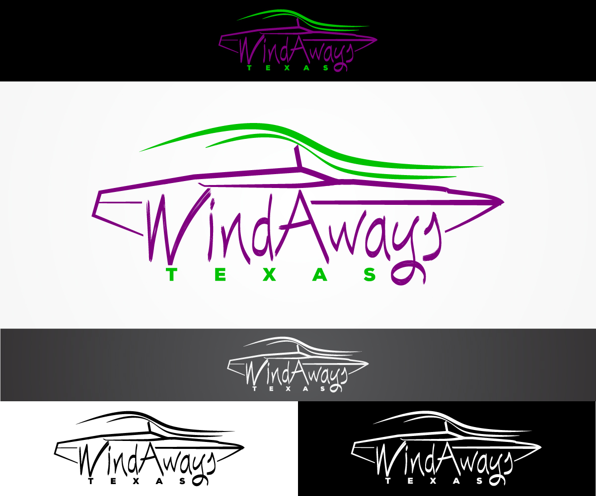 Logo Design by sangeloenriquez for WindAways Texas | Design #12490112