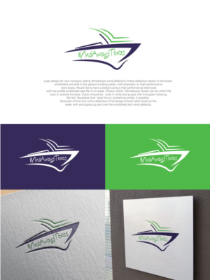 Logo Design by dailygraphics for WindAways Texas | Design: #12584829
