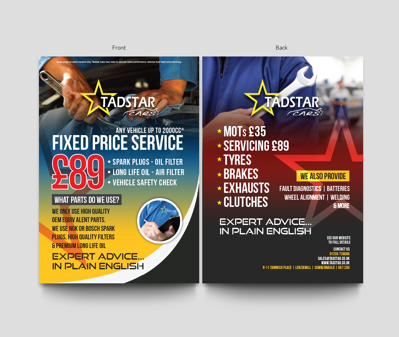 Flyer Design by Marq for Tadstar Ltd | Design #2443018