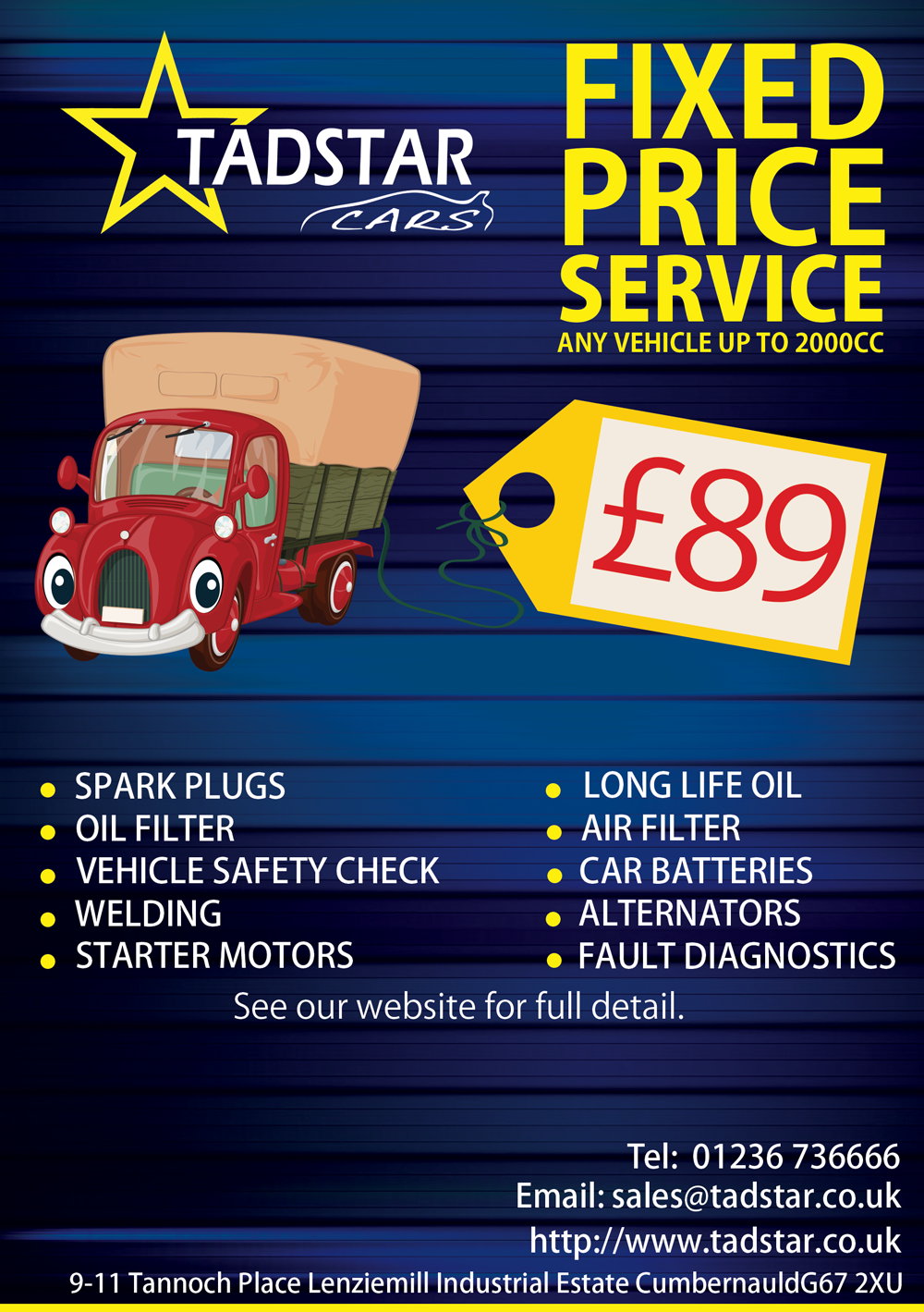 Flyer Design by zack for Tadstar Ltd | Design #2517611
