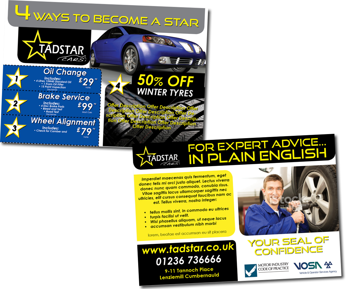 Flyer Design by Kings Bishop Design for Tadstar Ltd | Design #2558343