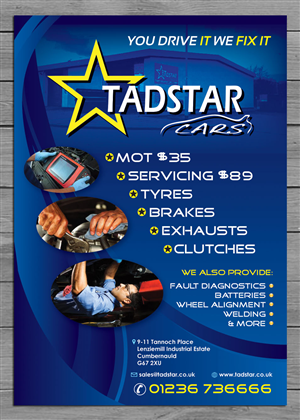 Flyer Design by Sbss for Tadstar Ltd | Design: #2419668