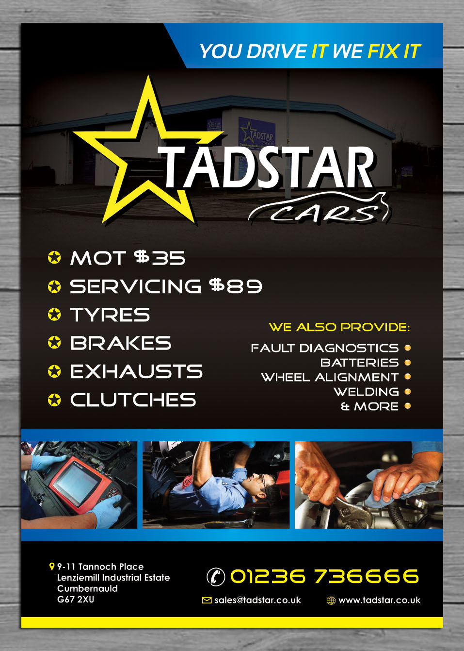 Design de Flyer par Sbss pour Tadstar Ltd | Design #2419670
