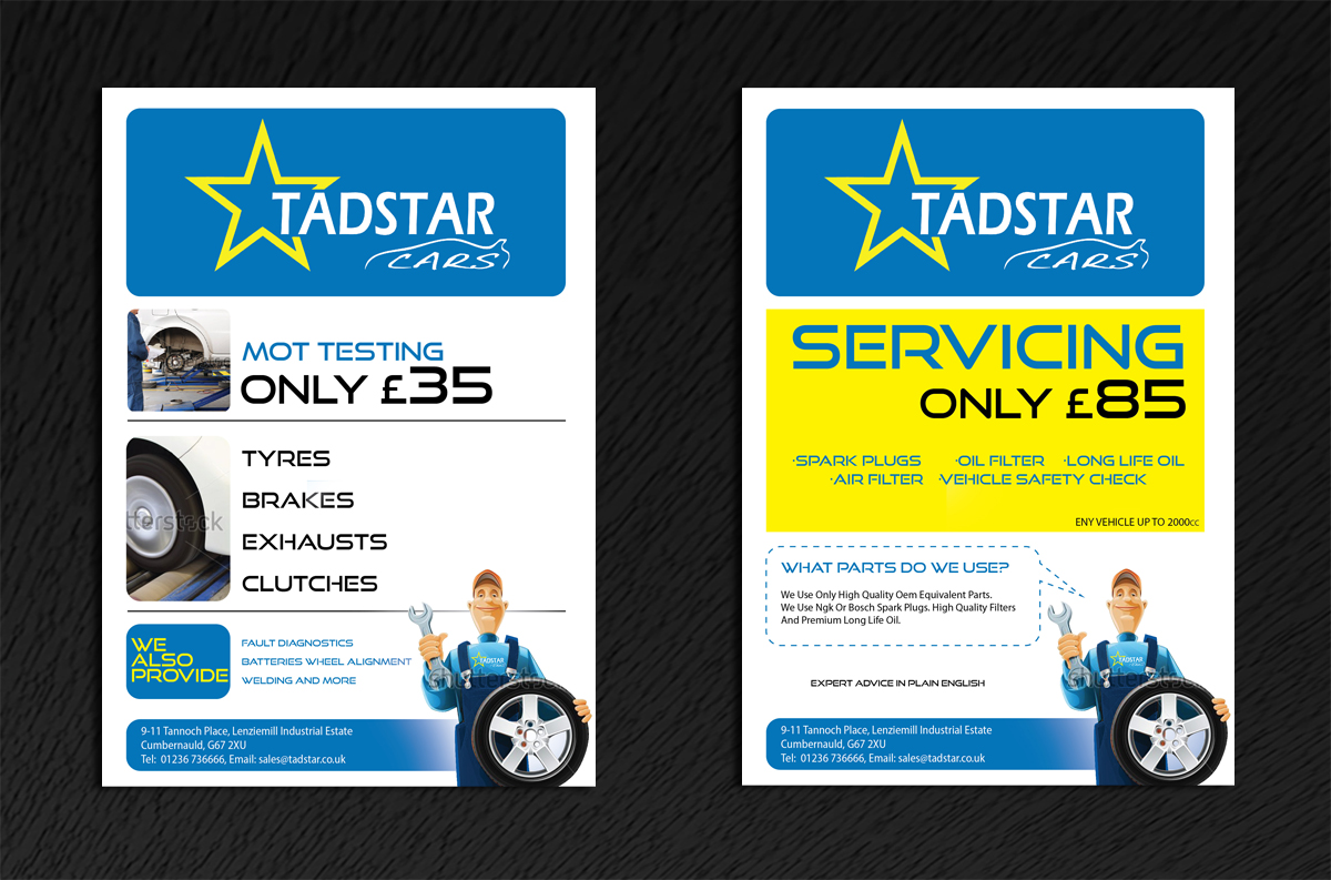 Diseño de Flyer por Svetlin Angelov para Tadstar Ltd | Diseño #2412390