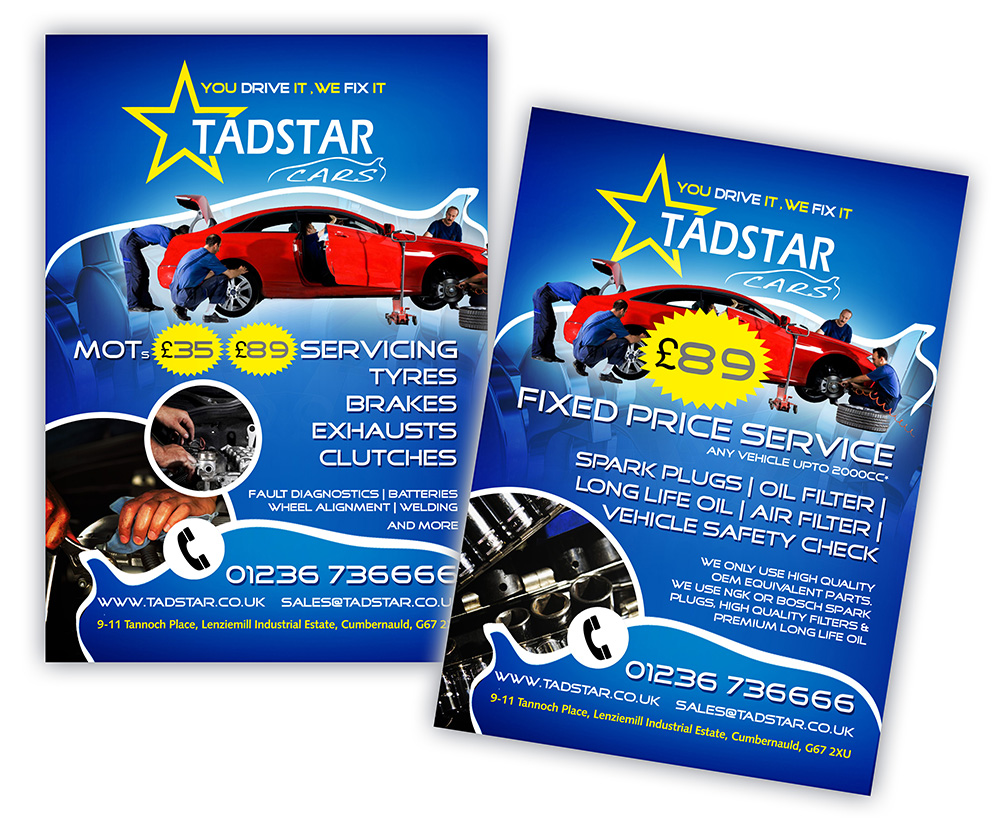 Diseño de Flyer por creationz2011 para Tadstar Ltd | Diseño #2505126