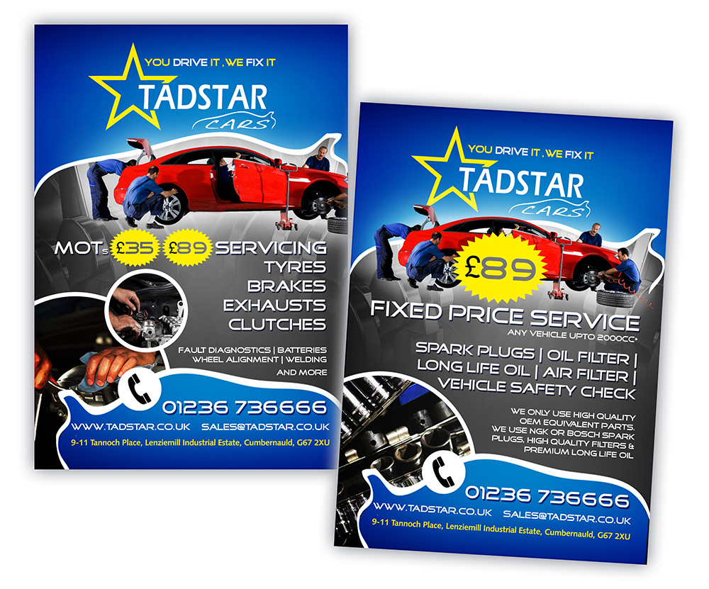 Flyer Design by creationz2011 for Tadstar Ltd | Design #2505314