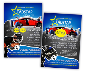 Flyer Design by creationz2011 for Tadstar Ltd | Design: #2505314