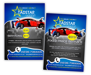 Diseño de Flyer por creationz2011 para Tadstar Ltd | Diseño #2522077