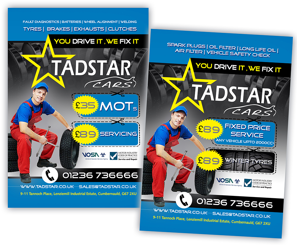 Flyer Design by creationz2011 for Tadstar Ltd | Design #2752442