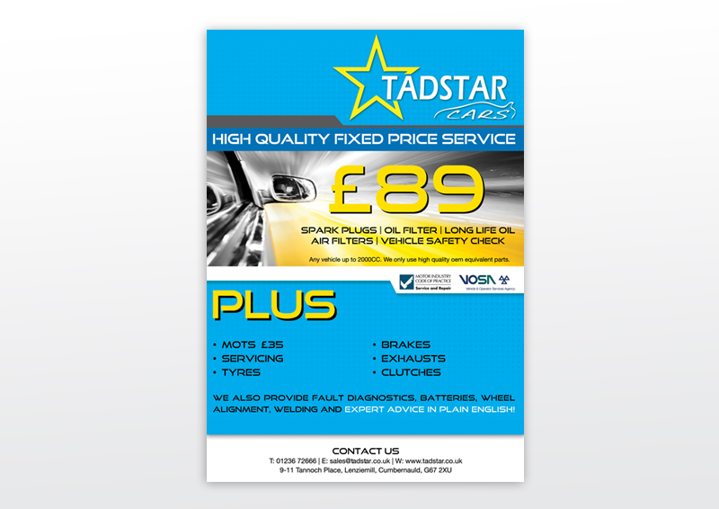 Flyer Design by Sharon for Tadstar Ltd | Design #2423924