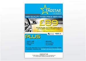 Flyer Design by Sharon for Tadstar Ltd | Design: #2423924