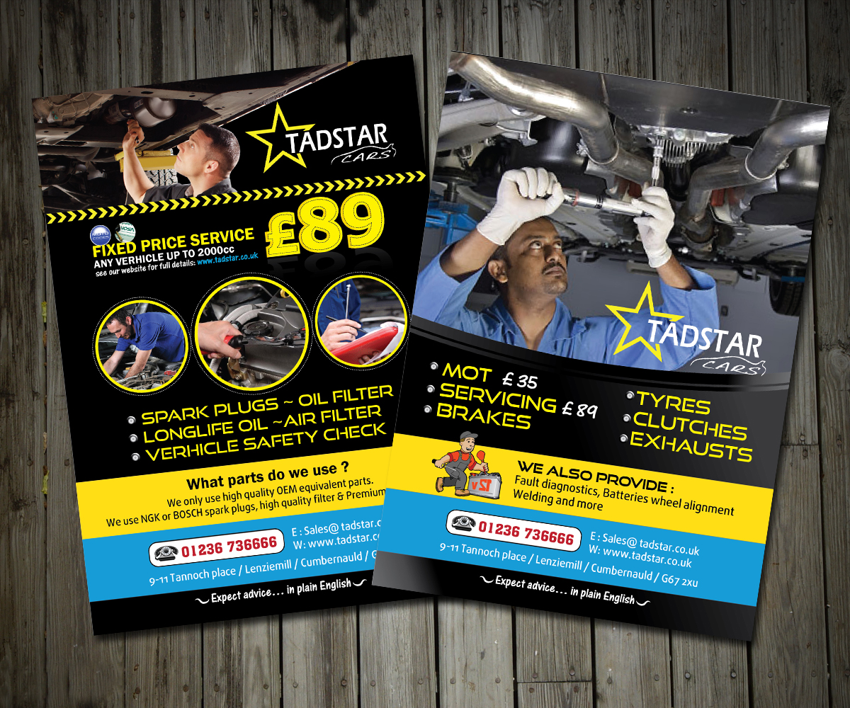 Flyer Design by mrlee.dz90 for Tadstar Ltd | Design #2415558
