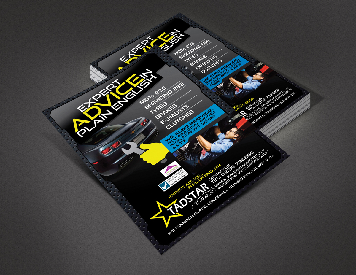 Flyer Design by atularts for Tadstar Ltd | Design #2466743