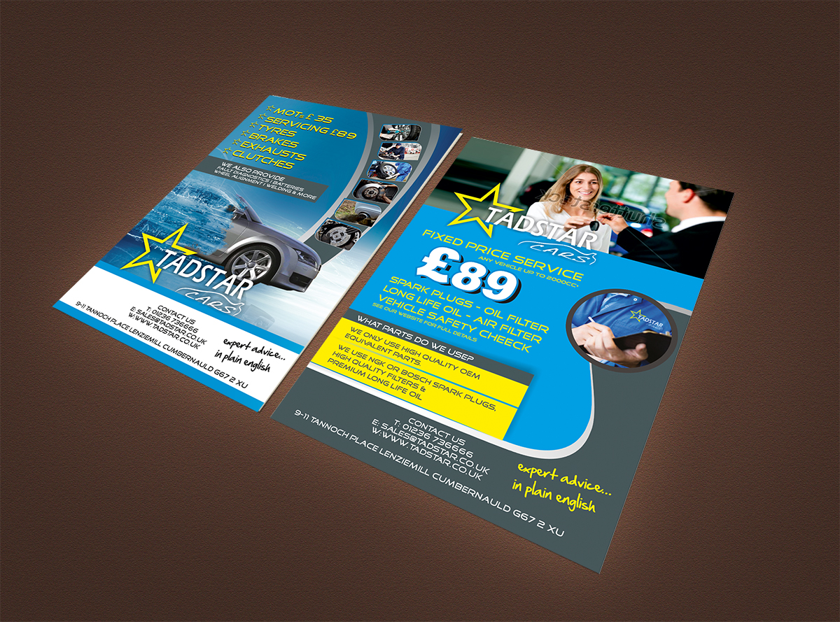 Flyer Design by dkthedon for Tadstar Ltd | Design #2452784