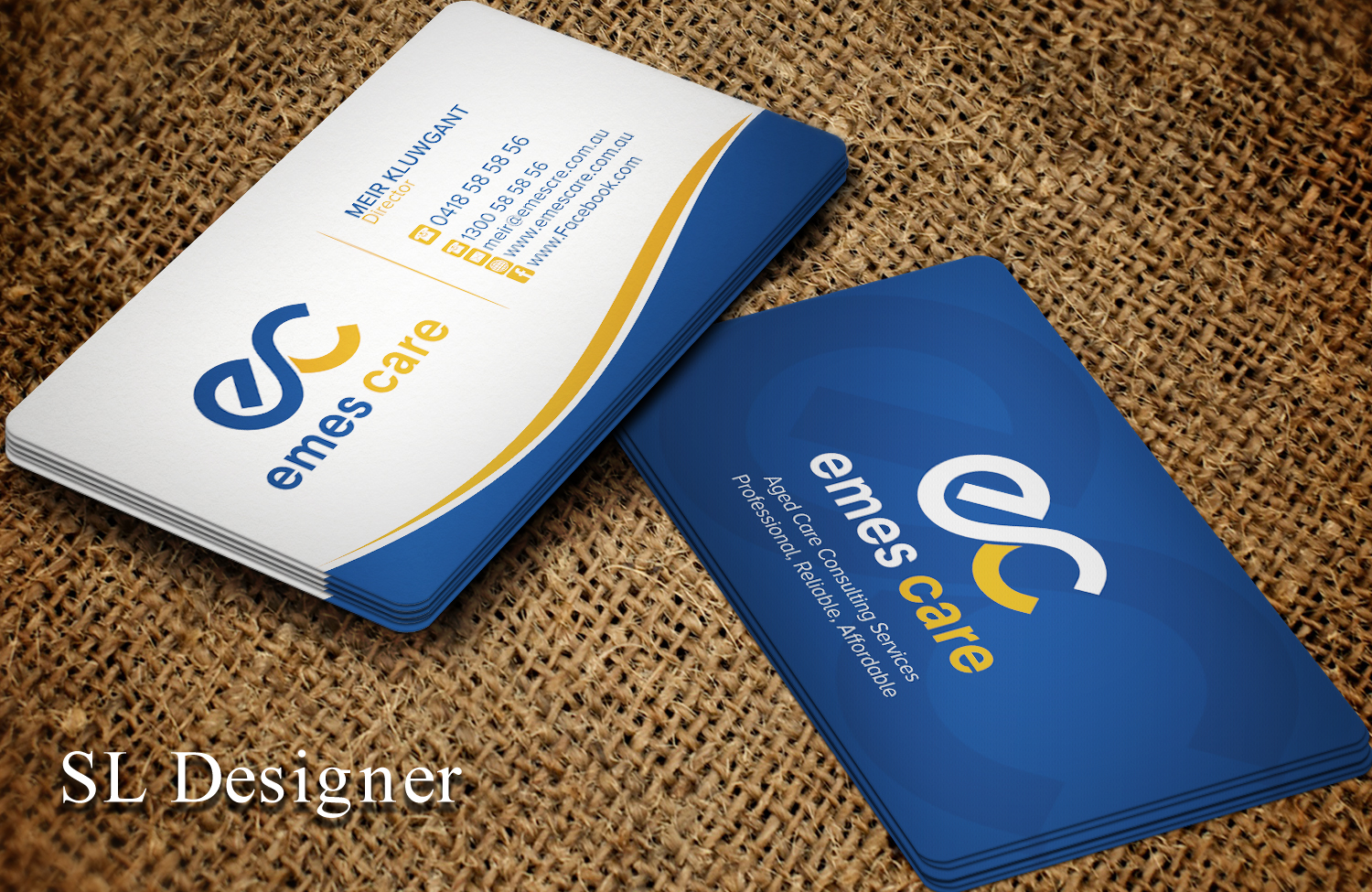 Diseño de Tarjeta de Presentación por SL Designer para MSK Enterprises P/L | Diseño #12376029
