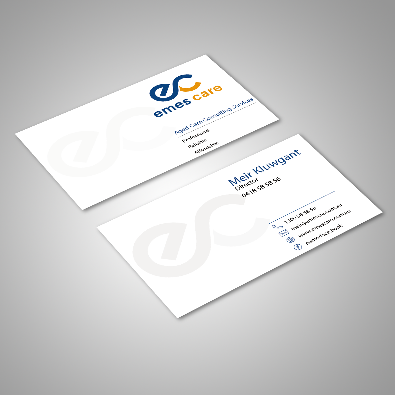 Business Card Design by vinhducquach for MSK Enterprises P/L | Design #12423868