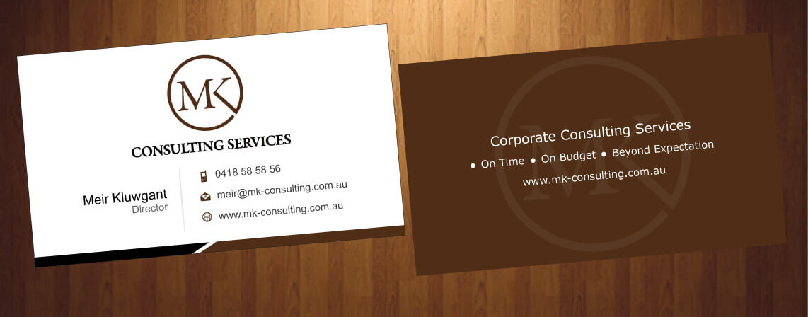 Business Card Design by HarmiDesigning for MSK Enterprises P/L | Design #12427544