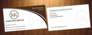 Business Card Design by harmi_199 for MSK Enterprises P/L | Design: #12427555