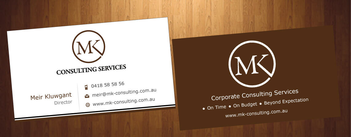 Business Card Design by HarmiDesigning for MSK Enterprises P/L | Design #12427565