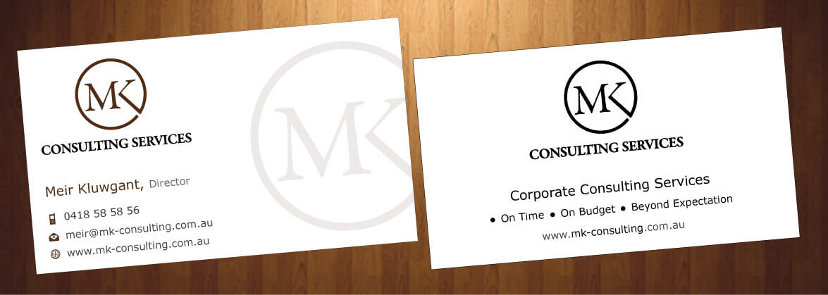Business Card Design by harmi_199 for MSK Enterprises P/L | Design #12427567