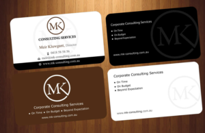 Diseño de Tarjeta de Presentación por HarmiDesigning para MSK Enterprises P/L | Diseño: #12427568