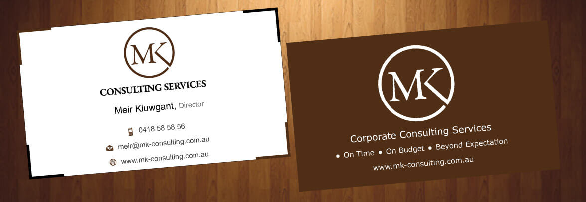 Business Card Design by HarmiDesigning for MSK Enterprises P/L | Design #12427580