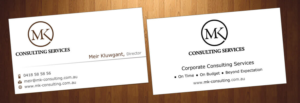 Business Card Design by harmi_199 for MSK Enterprises P/L | Design: #12427582