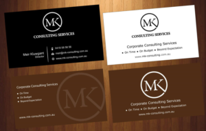 Diseño de Tarjeta de Presentación por HarmiDesigning para MSK Enterprises P/L | Diseño: #12427586
