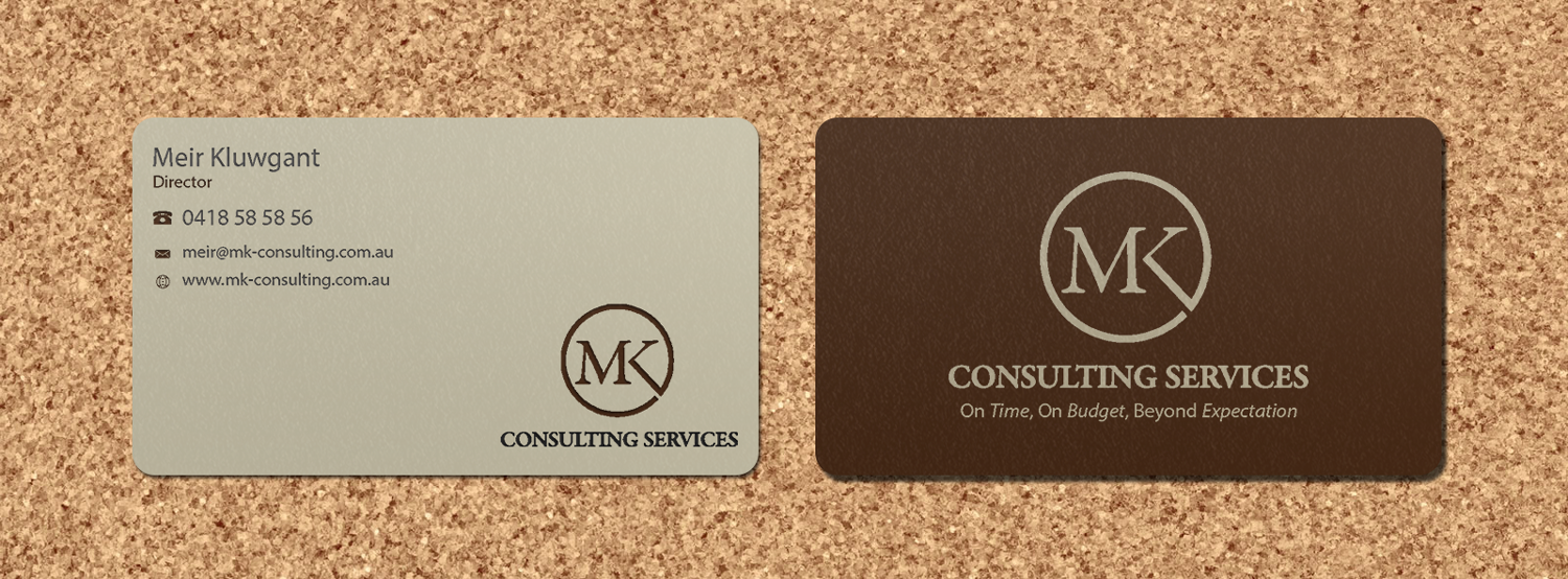 Business Card Design by Riz' for MSK Enterprises P/L | Design #12380574
