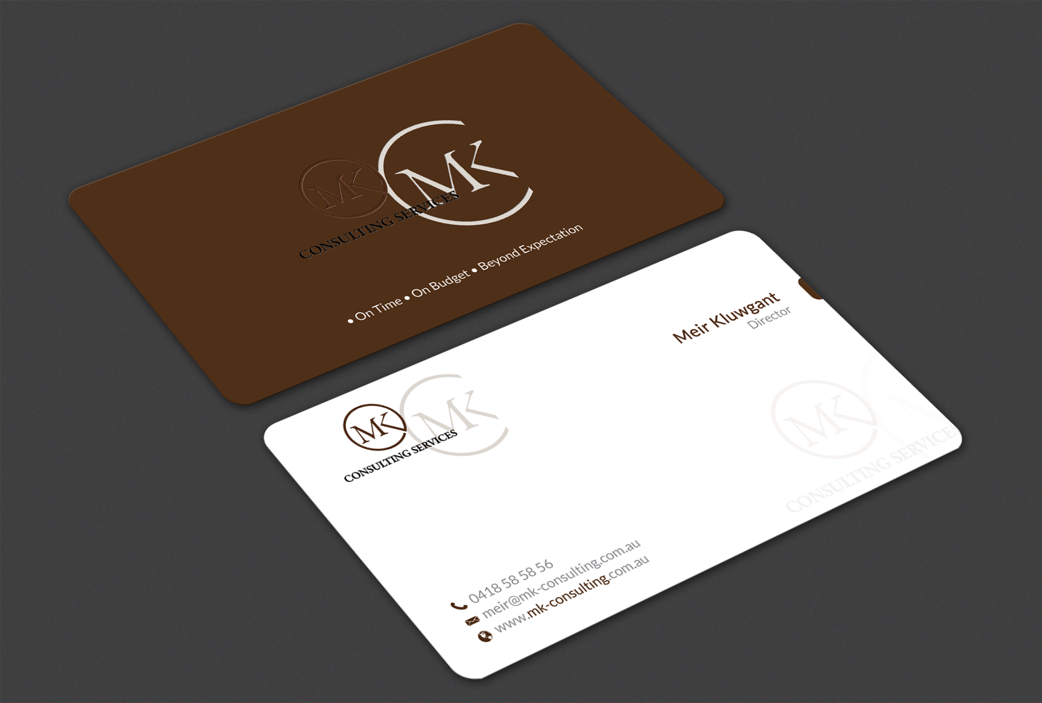 Diseño de Tarjeta de Presentación por Alaminenterprise para MSK Enterprises P/L | Diseño #12424296