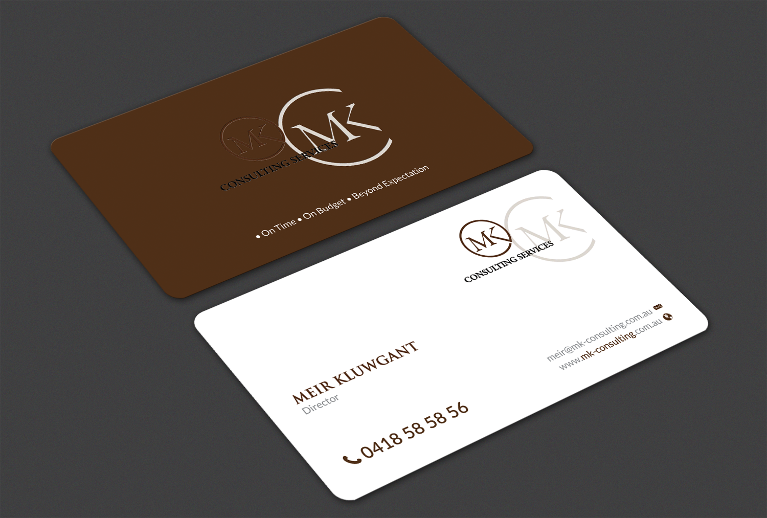 Diseño de Tarjeta de Presentación por Alaminenterprise para MSK Enterprises P/L | Diseño #12424437