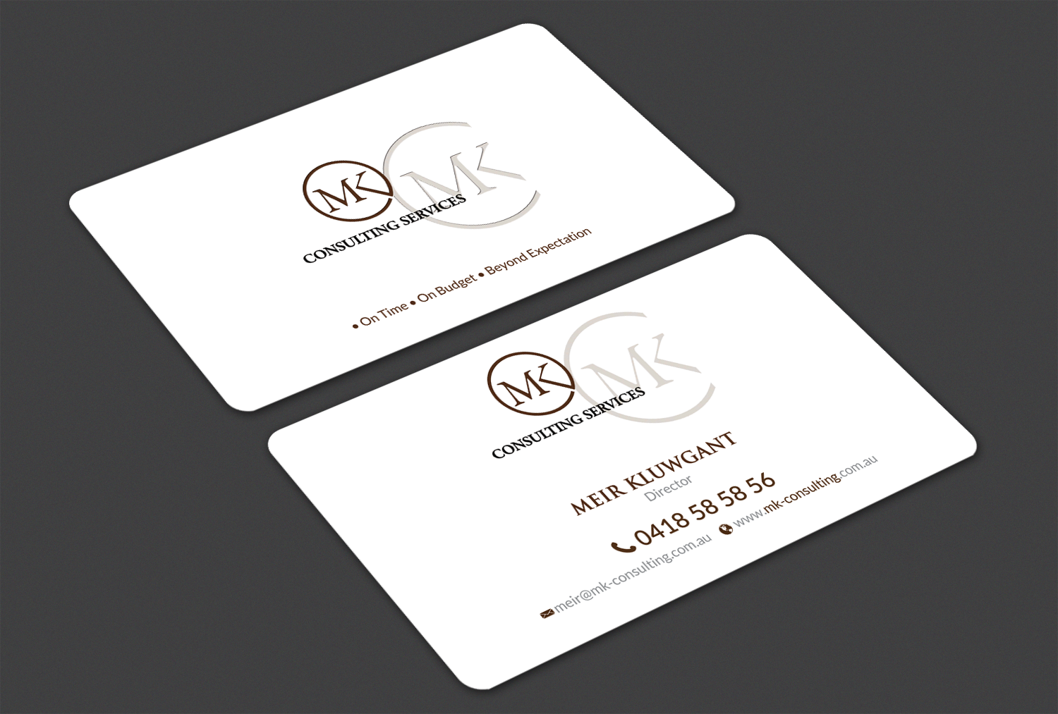 Diseño de Tarjeta de Presentación por Alaminenterprise para MSK Enterprises P/L | Diseño #12424542