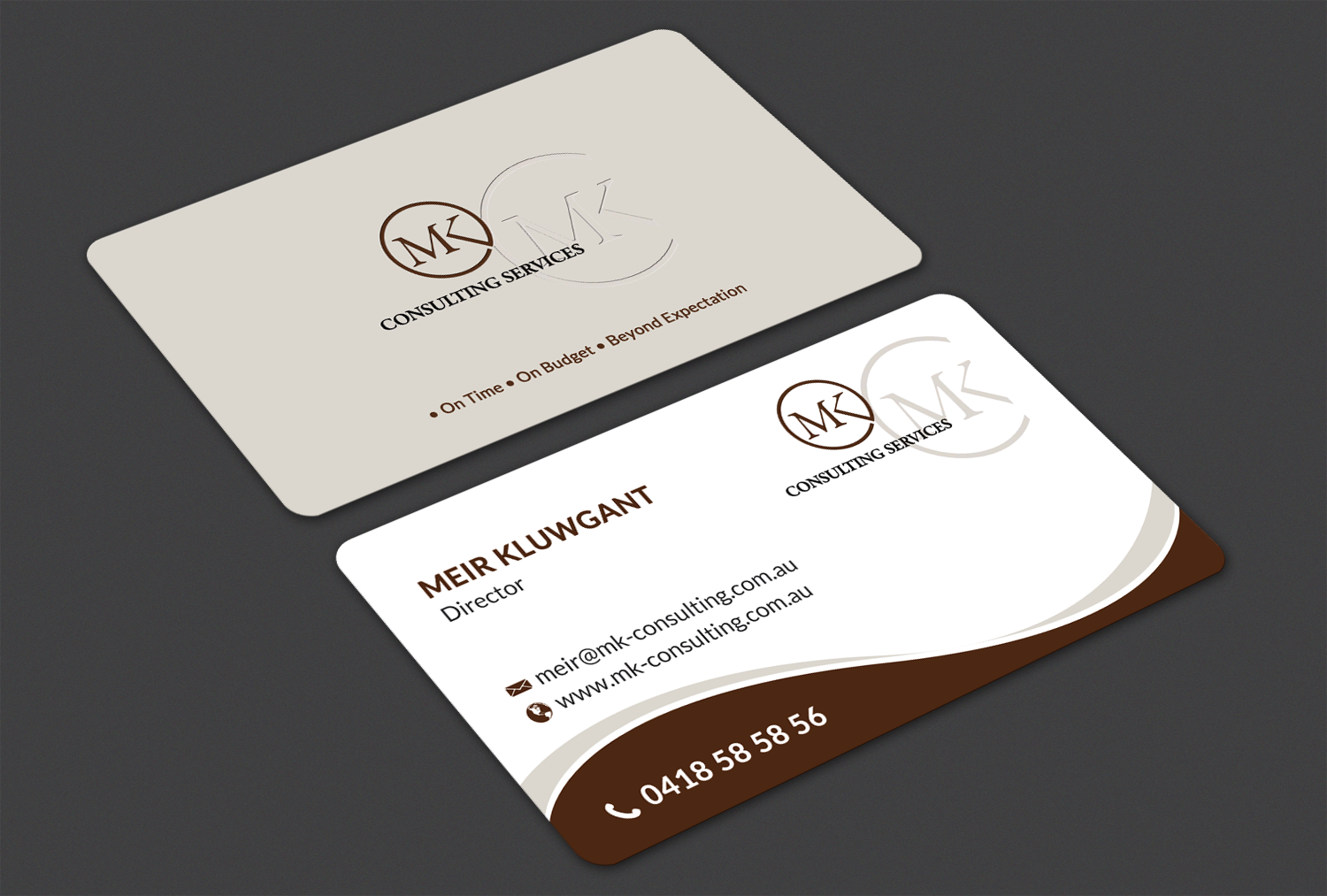 Diseño de Tarjeta de Presentación por Alaminenterprise para MSK Enterprises P/L | Diseño #12424627
