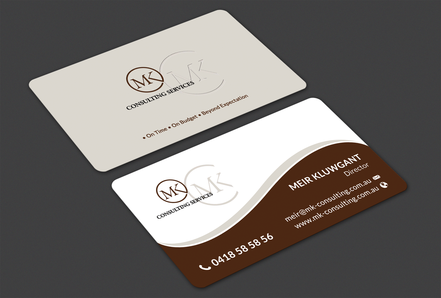 Visitenkarten-Design von Alaminenterprise für MSK Enterprises P/L | Design #12424647