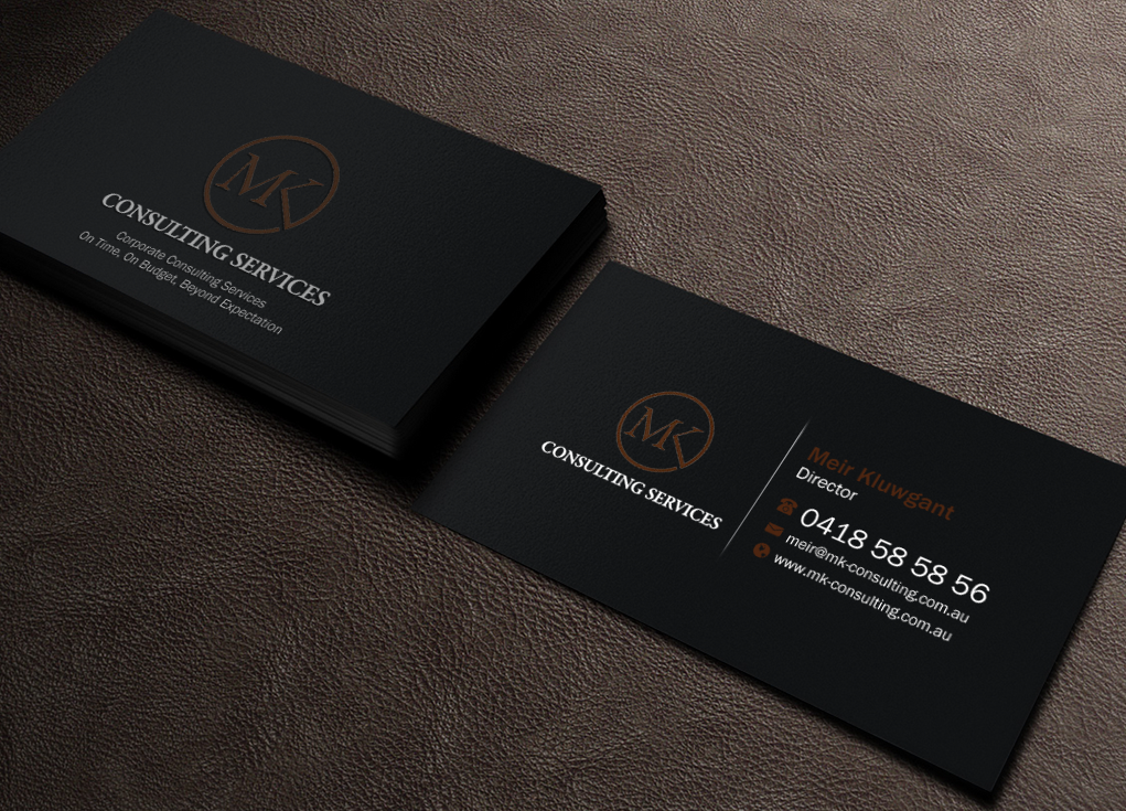 Business Card Design by Brand aid for MSK Enterprises P/L | Design #12402013