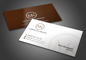 Business Card Design by chandrayaan.creative for MSK Enterprises P/L | Design: #12401885