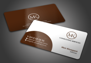 Business Card Design by chandrayaan.creative for MSK Enterprises P/L | Design: #12401886