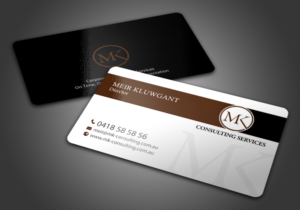 Business Card Design by chandrayaan.creative for MSK Enterprises P/L | Design: #12401917
